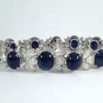 18KW SAPPHIRE DIA BRACELET