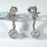 2.10CT DIA PLAT EARRING