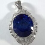 DIAMOND SAPPHIRE PNDNT