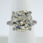 PLAT DIA SOLIAIRE RING