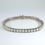 11.53CT DIA 14KW TENNIS BRACELET