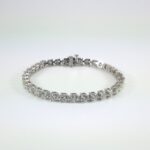 10.42ct DIA 3 PRONG 14KW BRACELET