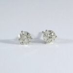 1.22CT DIA EARRING STUDS