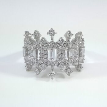 18K WG DIAMOND RING