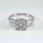 18K WG DIAMOND RING