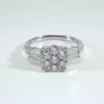 18k WG DIAMOND RING