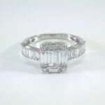 18K WG DIAMOND RING