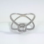 18K WG DIAMOND RING