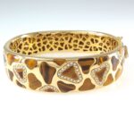 ROBERTO COIN GIRAFFE TIGER EYE BRACELET