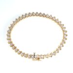 3.20CT DIA 14KY S-LINK BRACELET