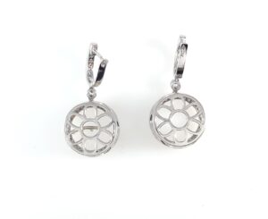 18KW DIA EARRING MOUNTINGS - Image 2