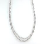 6.74CT DIA 18KW NECKLACE