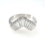 DIA V-SHAPE PLAT RING