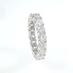3.76CT DIA 14KW ETERNITY RING