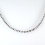 5.33CT DIA 14KW TENNIS NECKLACE