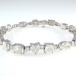 19.45CT MULTI-SHAPE DIA 18KW BRACELET