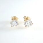 1.45CT DIA 14KY STUD EARRINGS