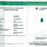 CDC COLOMBIAN EMERALD & DIA 18KW PENDANT