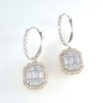 DIA YG DROP EARRINGS