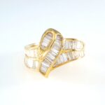 1.10CT DIA 18KY RING