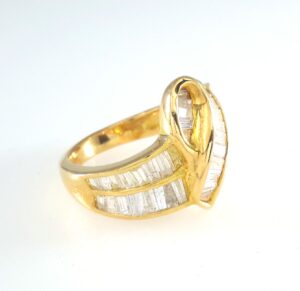 1.10CT DIA 18KY RING - Image 2