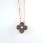 VCA ALHAMBRA OBSIDIAN NECKLACE