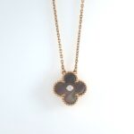 VANCLEEF&ARPELS ALHAMBRA GREY NECKLACE