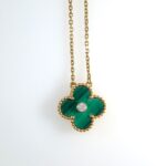 VANCLEEF&ARPELS ALHAMBRA GREEN NECKLACE
