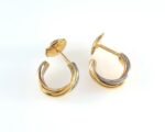 CARTIER TRINITY HUGGIES EARRINGS