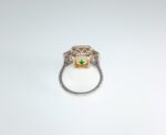 EMERALD & DIA 18K RING - Image 4