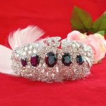 DAVID WEBB SAPPHIRE & DIA BRACELET