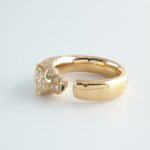 CARTIER PANTHERE DIA 18KR RING SIZE 48