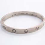 CARTIER LOVE 18KW BRACELET SIZE 16