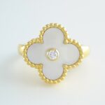 VANCLEEF&ARPELS ALHAMBRA MOP RING