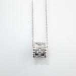 VANCLEEF&ARPELS PERLEE DIA 18KW NECKLACE