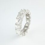 8.32CT DIA PLAT ETERNITY RING