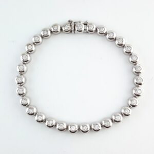 2.20CT DIA 14KW TENNIS BRACLET