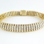 4.25CT DIA 14KY BRACELET