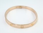 CARTIER LOVE 18KR BRACELET SIZE 20 - Image 5