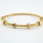ÉCROU DE CARTIER 18KY BRACELET SIZE 17
