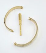 CARTIER LOVE 18KY BRACELET SIZE 18 - Image 3
