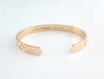 CARTIER LOVE 18KR CUFF BRACELET SIZE 16 - Image 2