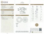 2.03CT DIA STUD EARRINGS - Image 2