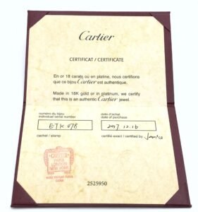 CARTIER JUSTE UN CLOU DIA 18KR NECKLACE - Image 2