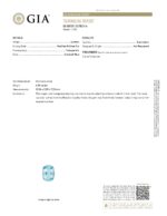 BLUE PARAIBA & DIA 18KW RING - Image 2