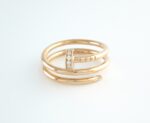 CARTIER JUSTE UN CLOU DIA 18KR RING 53
