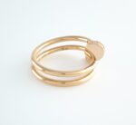 CARTIER JUSTE UN CLOU DIA 18KR RING 53 - Image 2