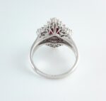 RUBY & DIA PLAT RING - Image 3