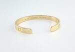 CARTIER LOVE CUFF 18KY BRACELET SIZE 16 - Image 3