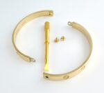 CARTIER LOVE 18KY BRACELET SIZE 18 - Image 2